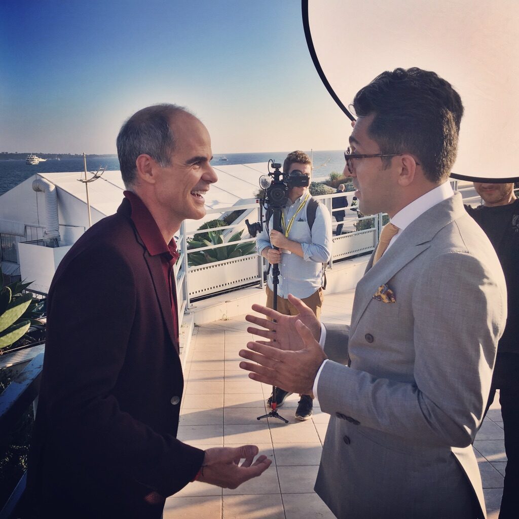 Ali Multi lingual English Persian presenter at Great British Presenters 2018