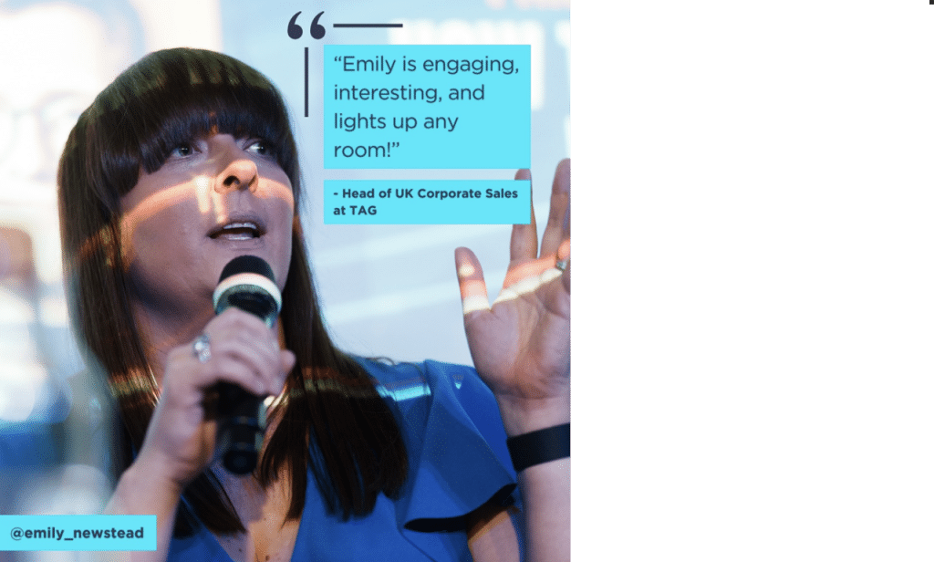 Emily Newstead award winning female start up entrepreneur CEO at Bow Baskets speaker book at Great British Speakers