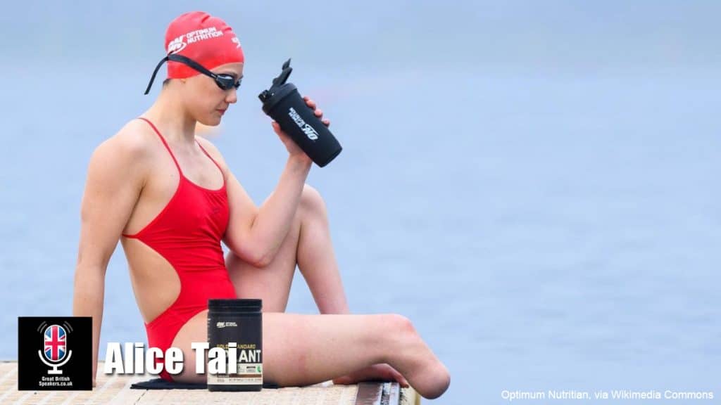 Anna Hopkin MBE hire British Swimmer speaker book at agent Great British Speakers...