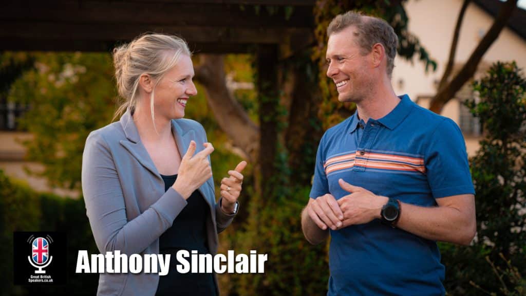 Anthony Sinclair Founder Sign Source Belfast sign language deaf keynote speaker book at agent Great British Speakers
