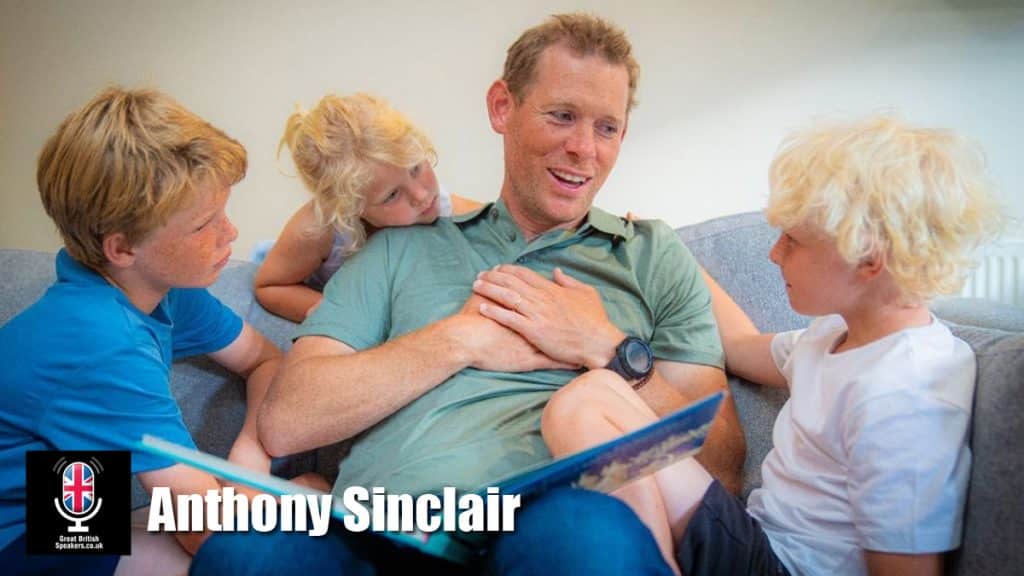 Anthony Sinclair hire Founder Sign Source Belfast sign language deaf keynote speaker book at agent Great British Speakers