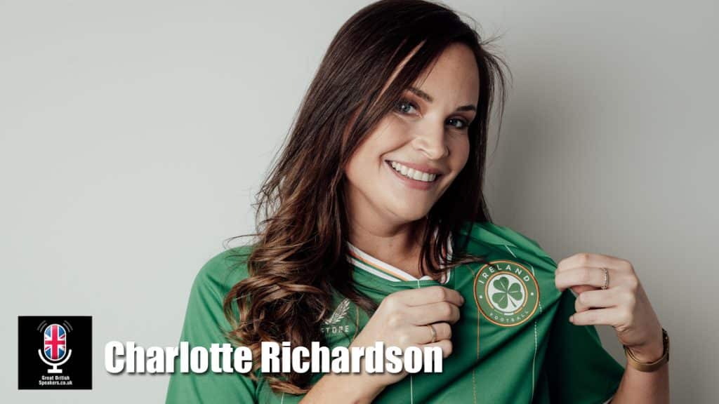 Charlotte Richardson book award winning Sports Television Radio Presenter event host at agent Great British Speakers