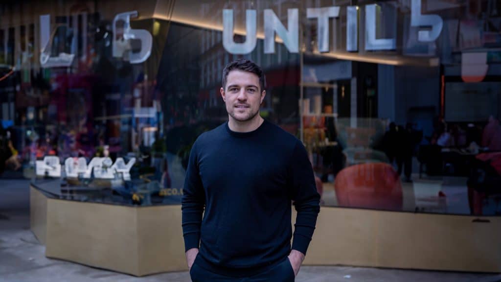 Daniel Chappell co founder of UNTIL members club health wellbeing professionals speaker at Great British Speakers