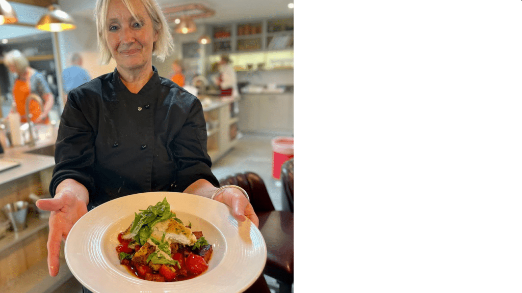 Lesley Waters cookery books TV Chef Cooking Ready Steady Cook BBC Great Food Live This Morning book at agent Great British Speakers