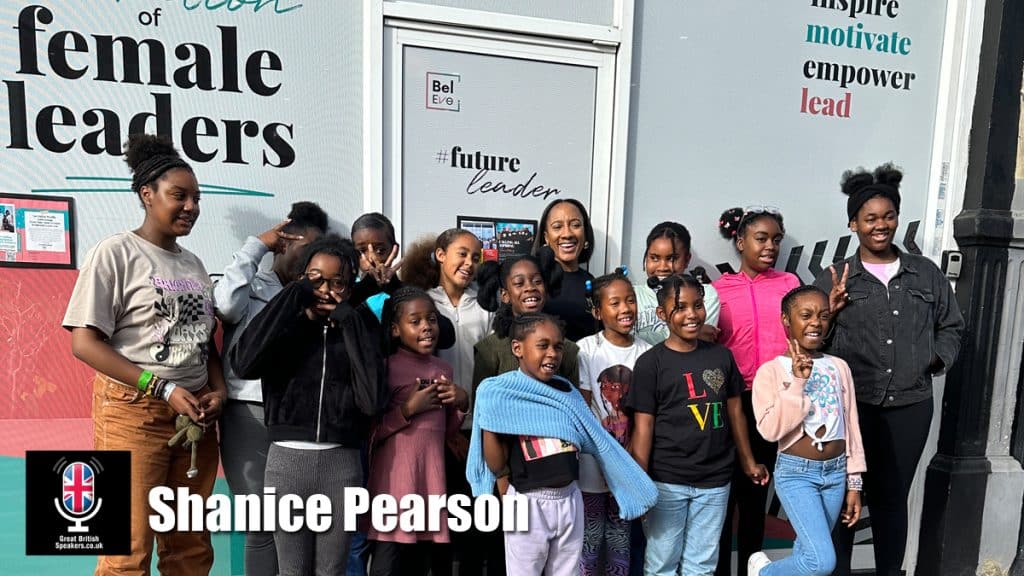 Shanice Pearson hire sisterhood entrepreneur anti bullying passionate keynote speaker book at agent Great British Speakers