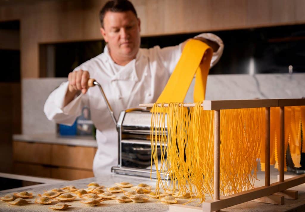 Theo Randall Saturday Kitchen Market Kitchen TV Celebrity MasterChef Michelin star Italian cuisine book at agent Great British Speakers