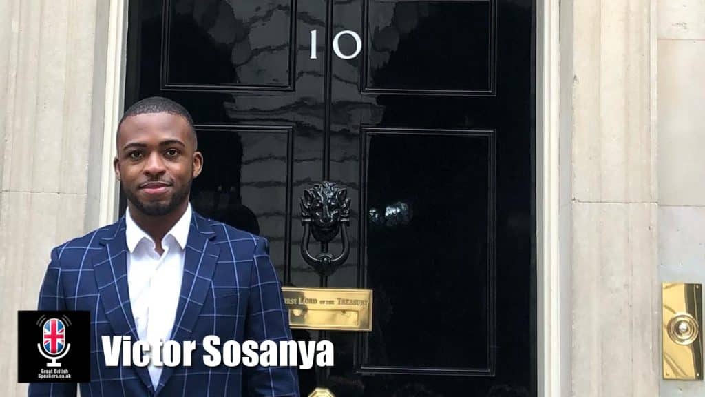 Victor Sosanya HR Finance Education government corporate keynote speaker entrepreneur at agent Great British Speakers