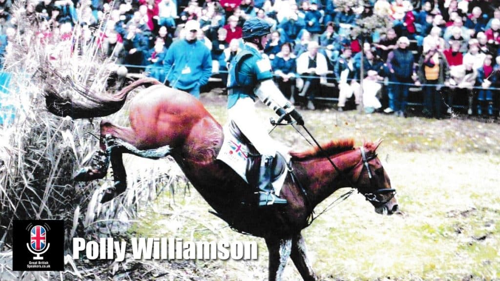 Polly Williamson hire former young rider European Champion speaker book at agent Great British Speakers