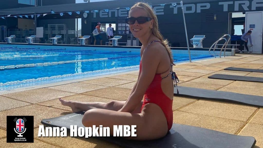 Anna Hopkin MBE | Background Anna loved swimming as a child, but it took a backseat at age 13 when she started to explore other sports. But the love never went away, and she was back in the pool by the time she went to University. She first attended the University of Bath, earning a degree in sports and exercise and then completed a Masters in sports and exercise at the University of Arkansas. It was whilst in the USA she gained huge global experience in the International Swimming League, which put her in good stead for worldwide competitions. Anna Hopkin MBE | Achievements In addition to her Olympic gold, Anna has won over a dozen other medals at the World and European Championships and the Commonwealth Games. She has competed in the 4 x 100m mixed medley, mixed freestyle, individual medley and individual freestyle, the 4 x 50m mixed freestyle, and the individual 50 and 100m freestyle. At the 2018 Commonwealth Games on the Gold Coast, she was part of the English team that secured a bronze medal in the 4x100m freestyle relay. One of Anna's most significant career milestones came at the Tokyo 2020 Olympics (held in 2021). She played a pivotal role in the British mixed 4x100m medley relay team, which won the gold medal. Anna swam the freestyle leg in the final, which helped secure the victory. This historic win marked the first time Great Britain had won gold in this event at the Olympics, and it cemented Anna's importance to the team.  In 2023, she won the gold medal at the 2023 British Swimming Championships in the 50 metres freestyle. This marked the third consecutive time that she had won the 50 metres event. At the 2024 Aquatics GB Swimming Championships, Anna won  both the 50 metres freestyle and the 100 metres freestyle at the, securing her place at the 2024 Summer Olympics. In recognition of her contributions to swimming and her outstanding achievements, Anna Hopkin was awarded the Member of the Order of the British Empire (MBE) in the 2022 New Year Honours. Call +44 1753 439 289 or email Great British Speakers now to book Olympic Swimmer Anna Hopkin for your corporate event. Contact us.