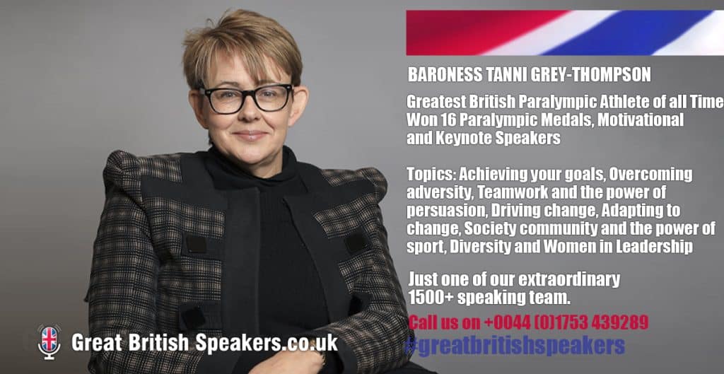 Baroness Tanni Grey Thompson Linkedin Profile