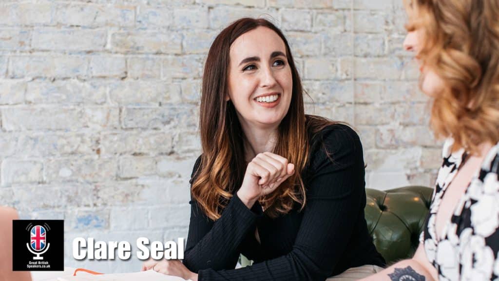 Clare Seal hire Author speaker book at agent Great British Speakers