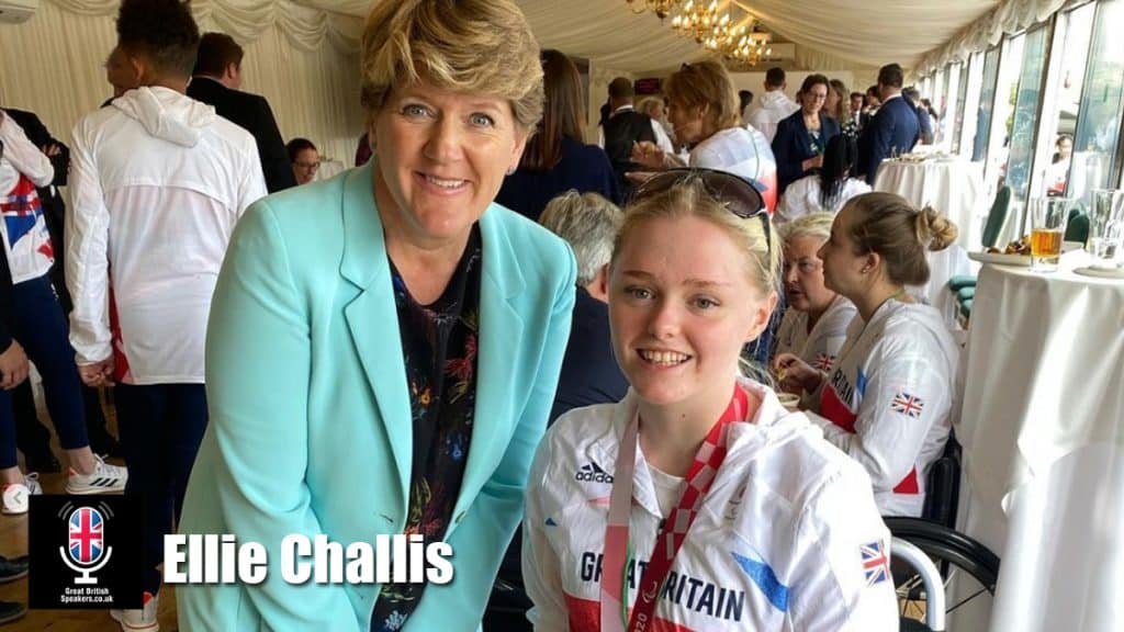 Ellie Challis hire British Paralympic Swimmer speaker book at agent Great British Speakers