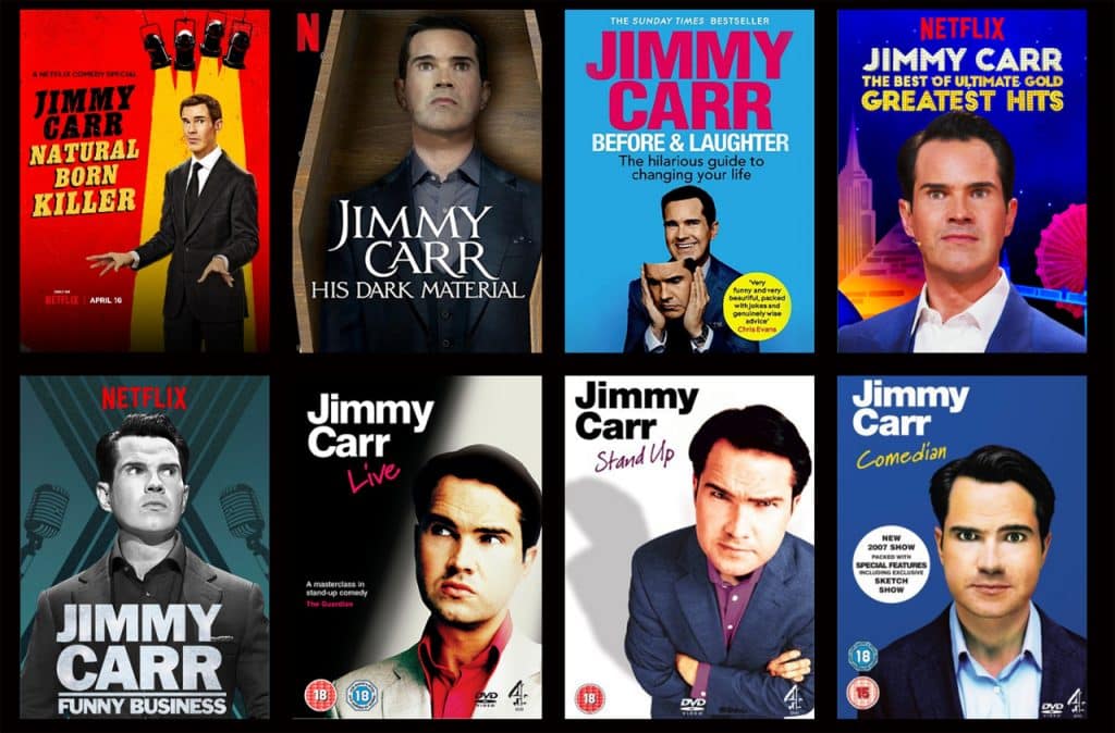 Jimmy Carr writer comedian stand up awards host at Great British Speakers