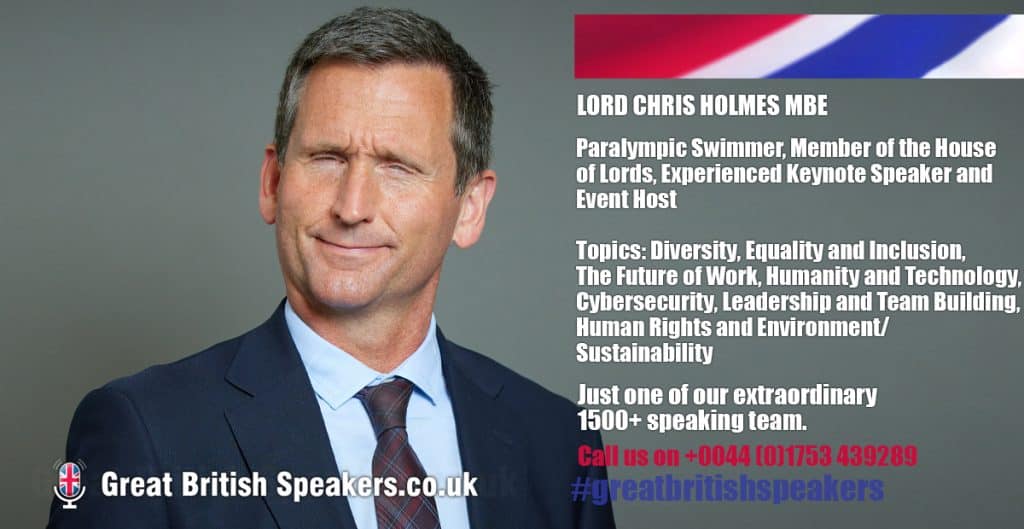 Lord Chris Holmes MBE Linkedin Profile