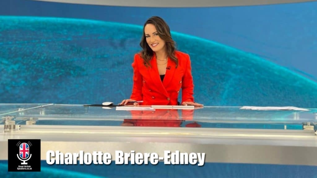 Charlotte Briere-Edney hire boradcaster speaker book at agent Great British Speakers