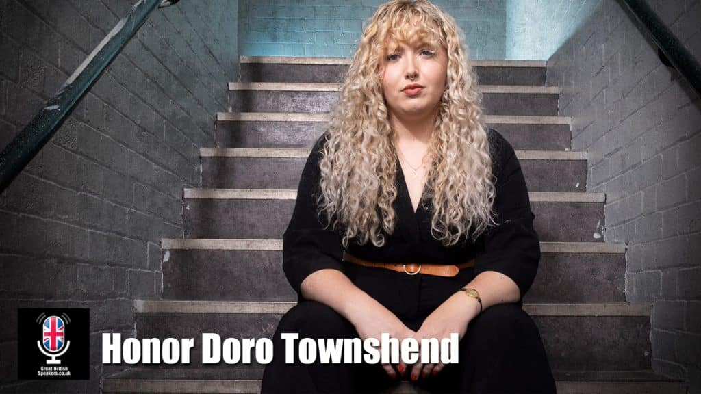 Dr Honor Doro Townshend hire presenter speaker book at agent Great British Speakers