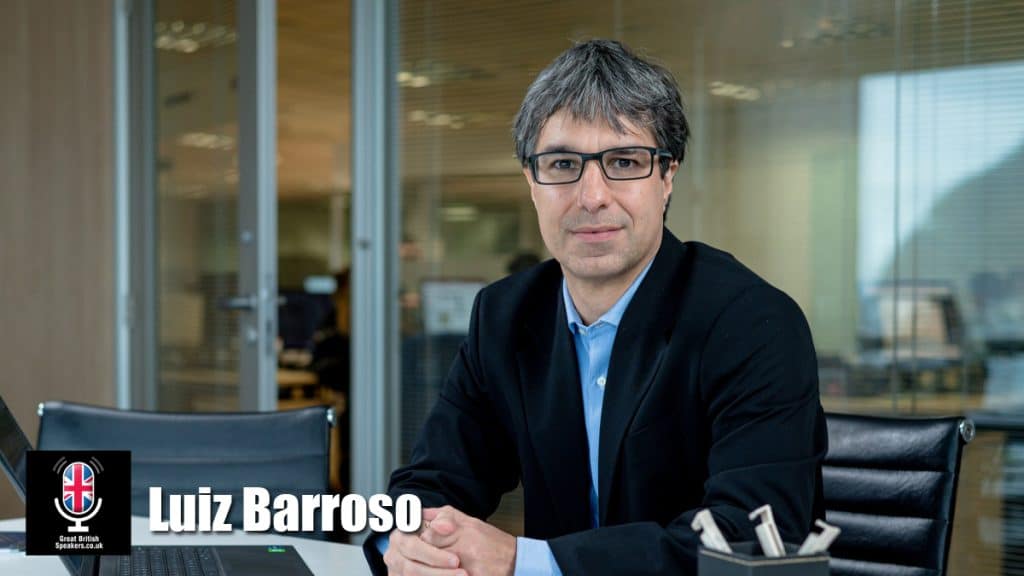 Luiz Barroso hire Entrepreneur speaker book at agent Great British Speakers....
