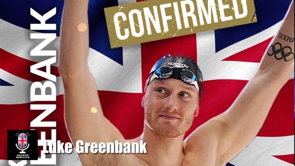Luke Greenbank hire English professional swimmer speaker book at agent Great British Speakers