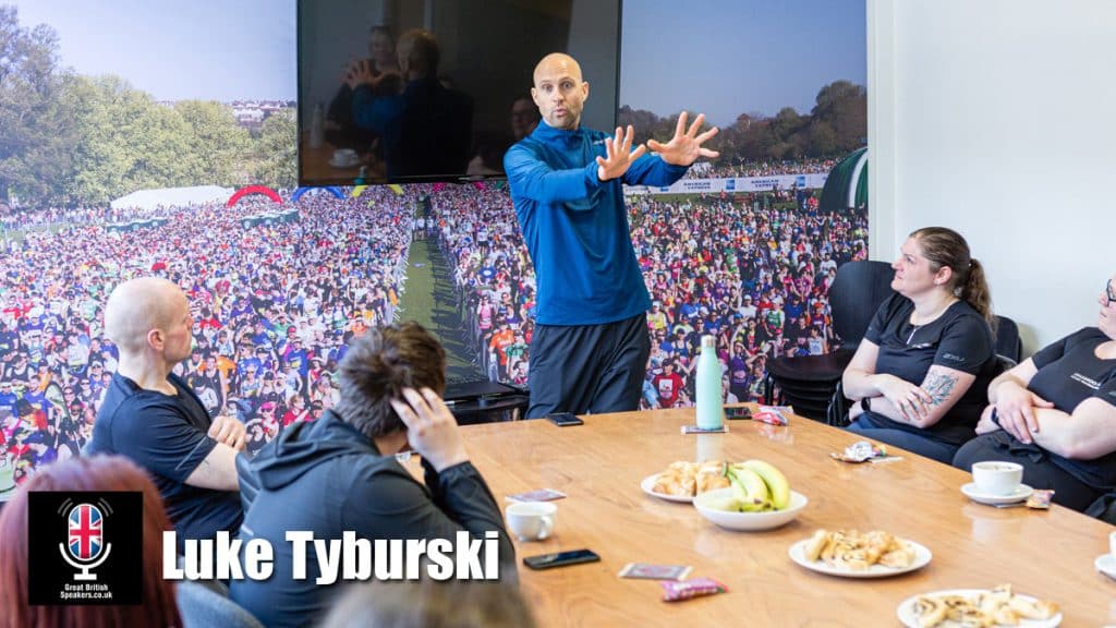 Luke Tyburski Mastering Mindset Ultra athlete high performance coach mentor motivational speaker host book at Great British Speakers