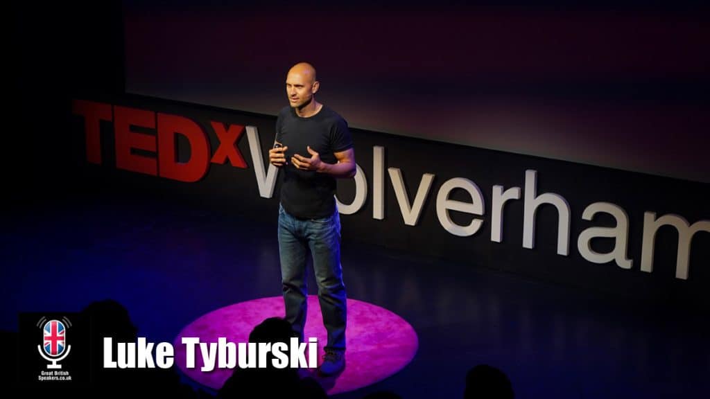 Luke Tyburski Ultra athlete high performance coach mentor motivational speaker host agent Great British Speakers
