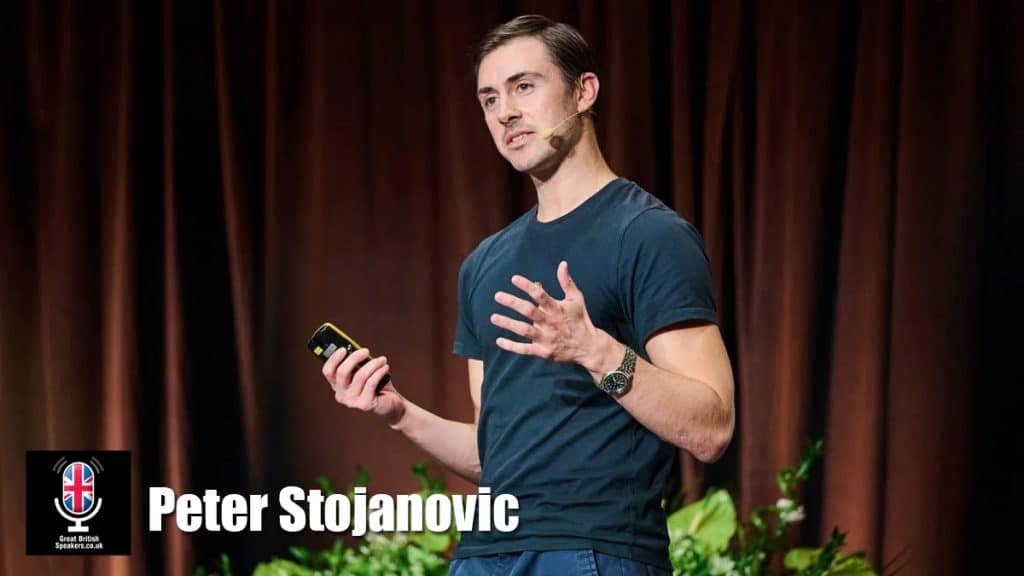 Peter Stojanovic hire leading technology and business thought leader speaker book at agent Great British Speakers