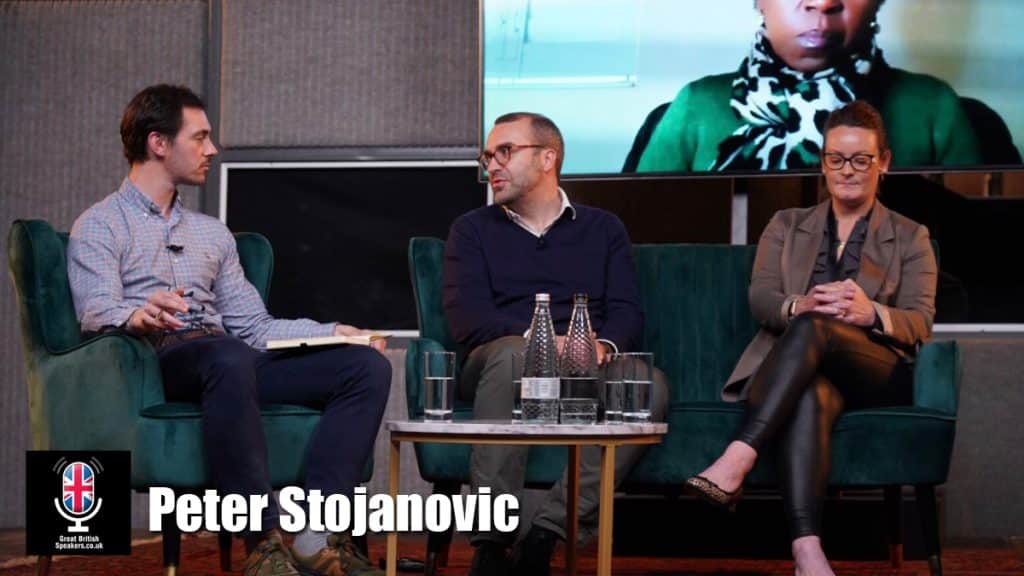 Peter Stojanovic hire leading technology and business thought leader speaker book at agent Great British Speakers