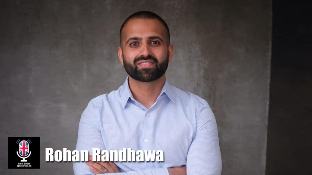 Rohan Randhawa hire Founder at Resilience with Rohan speaker book at agent Great British Speakers