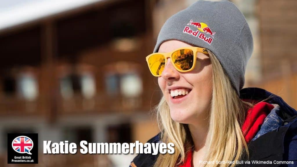 Katie Summerhayes hire English freestyle skier speaker book at agent Great British Speakers