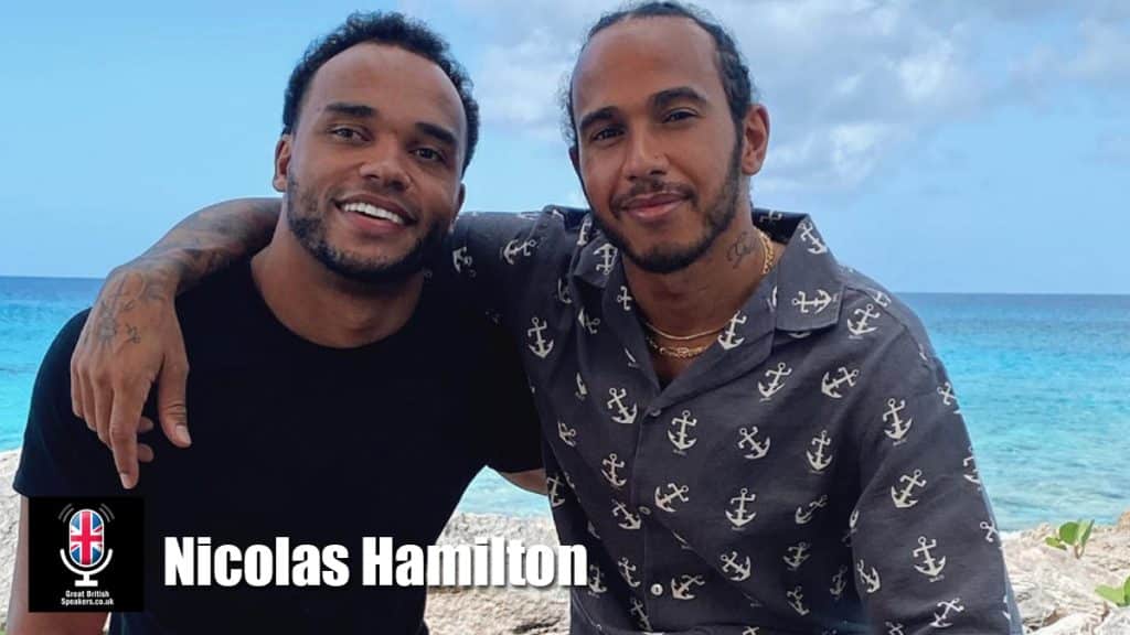 Nicolas Hamilton hire British racing driver speaker book at agent Great British Speakers