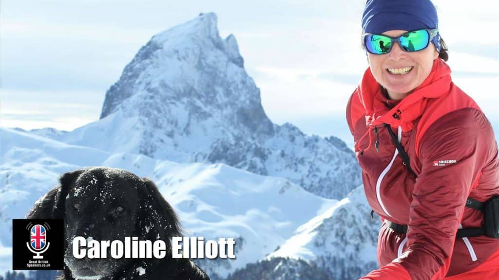 Caroline Elliott hire female motivational speaker book at agent Great British Speakers