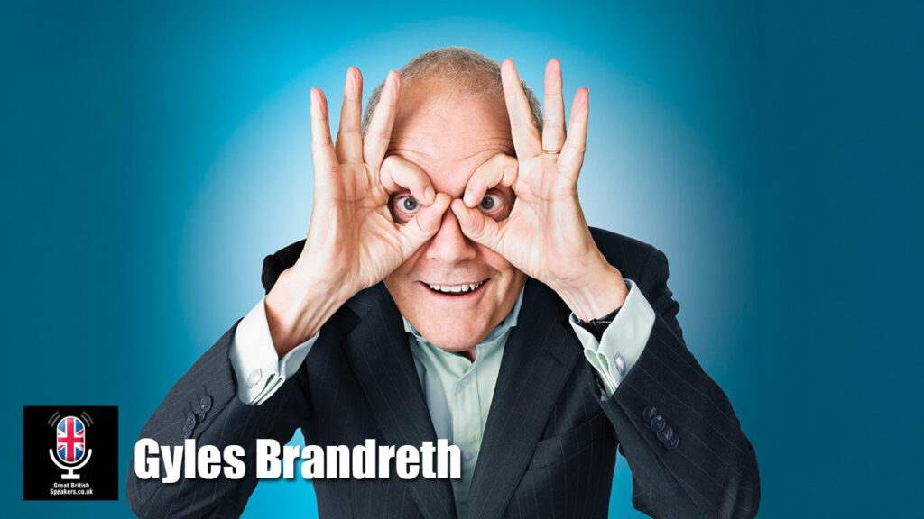 Gyles Brandreth hire TV Presenter event host after dinner speaker book at official agent Great British Speakers