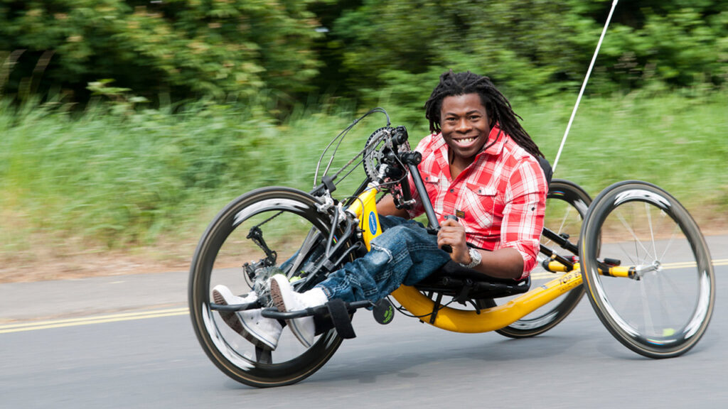 Ade-Adepitan-inspirational motivational speaker from Great British Speakers