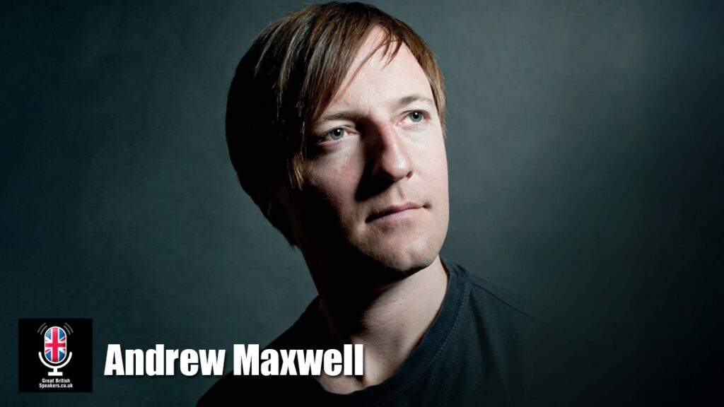 Andrew Maxwell hire Irish Stand Up Comedian Live at the Apollo events host book at official agent Great British Speakers
