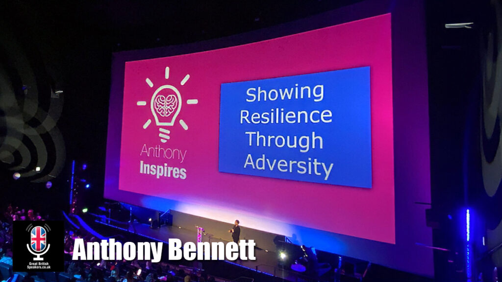 Anthony Bennett hire The Miracle Man young motivational speaker book at official agent Great British Speakers