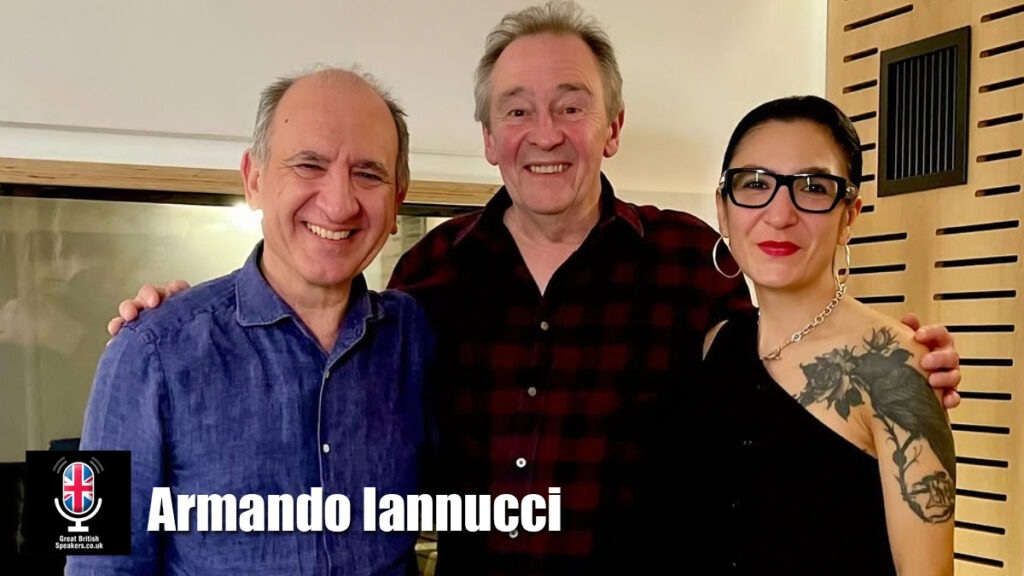 Armando Iannucci The Thick of It Alan Partridge Veep comedian speaker host book at official agent Great British Speakers
