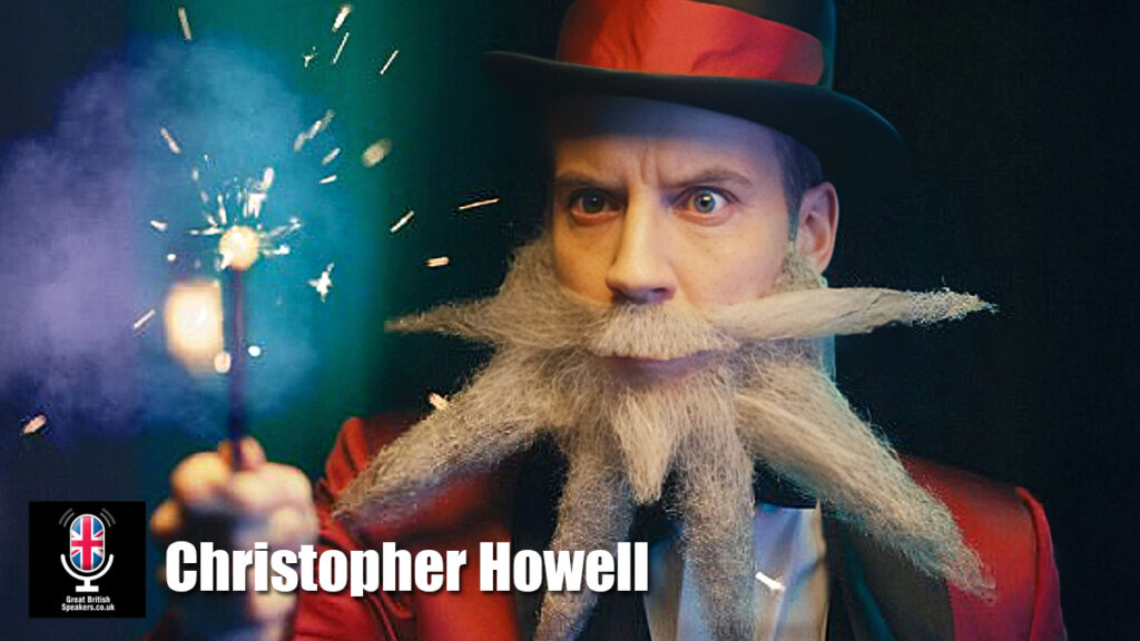 Christopher Howell Corporate magician London Creativity Speaker events host book at official agent Great British Speakers