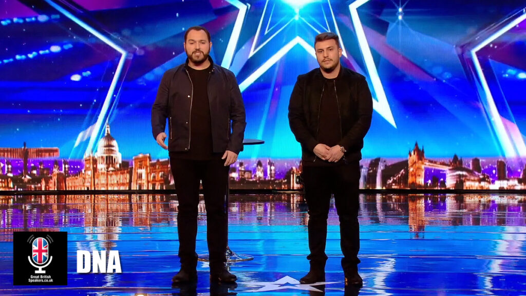 DNA hire BGT Mind reading illusionists Event Awards Hosts Entertainment booking official agent Great British Speakers