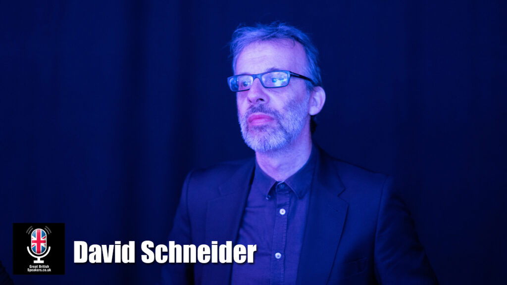 David Schneider hire Alan Partridge Day Today 4 weddings Comedian Writer Event Awards Host Speaker book at official agent Great British Speakers