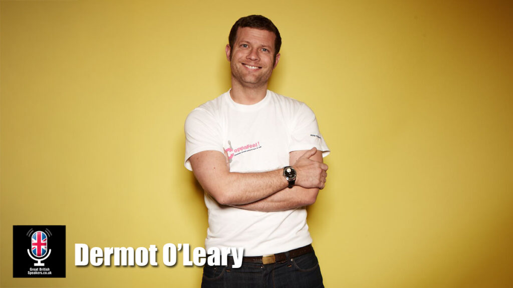 Dermot O’Leary ITV This Morning BBC Radio 2 DJ Event Awards Hosts Entertainment book at official agent Great British Speakers