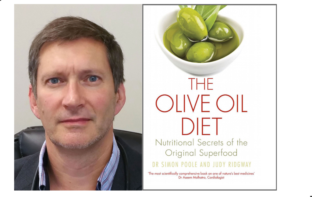 Dr Simon Poole Mediterranean Olive Oil diet nutrition expert book at official agent Great British Speakers