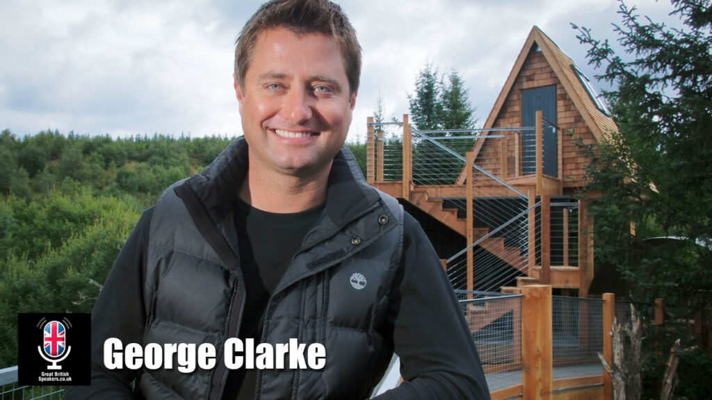 George Clarke Architect Restoration Man Amazing Spaces speaker book at official agent Great British Speakers
