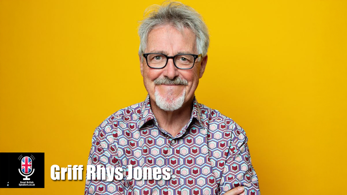 History TV Presenter Griff Rhys Jones at Great British Speakers