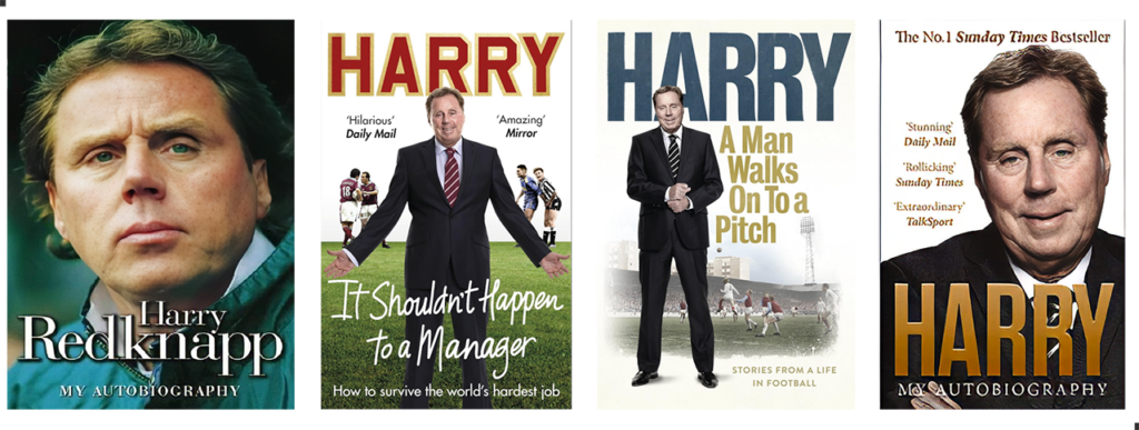 Harry Reknapp Soccer player manager books speaker Great British Speakers
