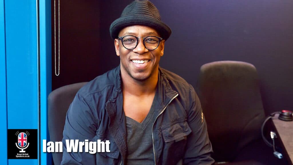 Ian Wright hire former professional footballer speaker book at agent Great British Speakers