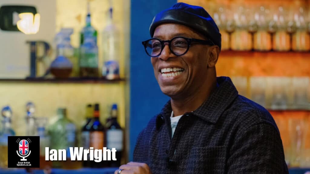 Ian Wright hire former professional footballer speaker book at agent Great British Speakers