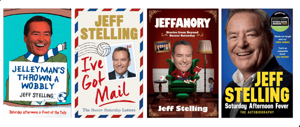 Jeff Stelling Author Chris Kamara Soccer Saturday Host presenter book at official agent Great British Speakers