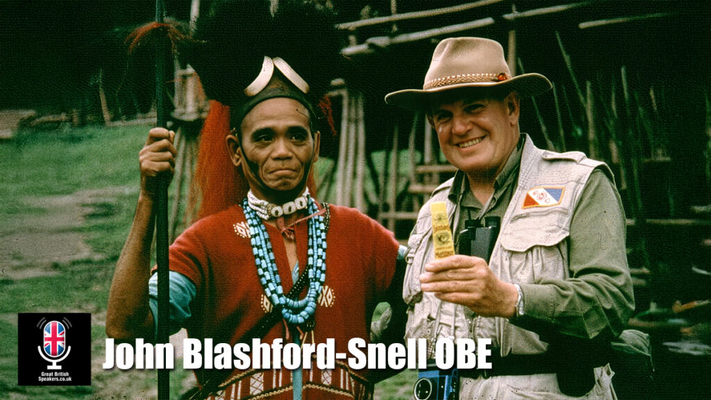 John Blashford Snell Hire English Explorer broadcaster Speaker book at official agent Great British Speakers
