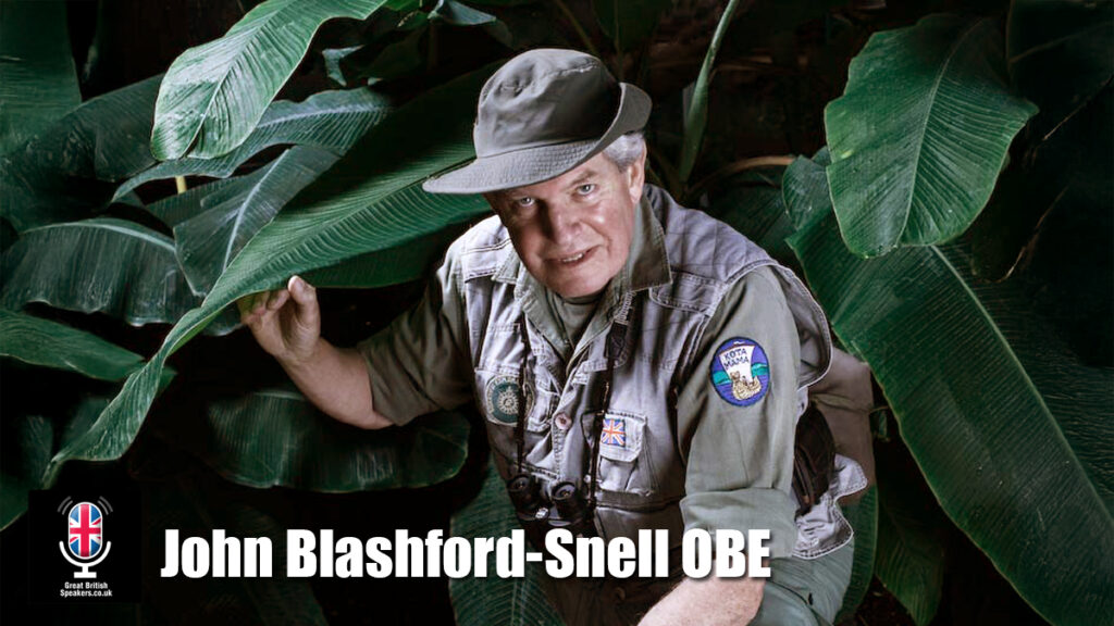 John Blashford Snell book English Explorer broadcaster Speaker official agent Great British Speakers