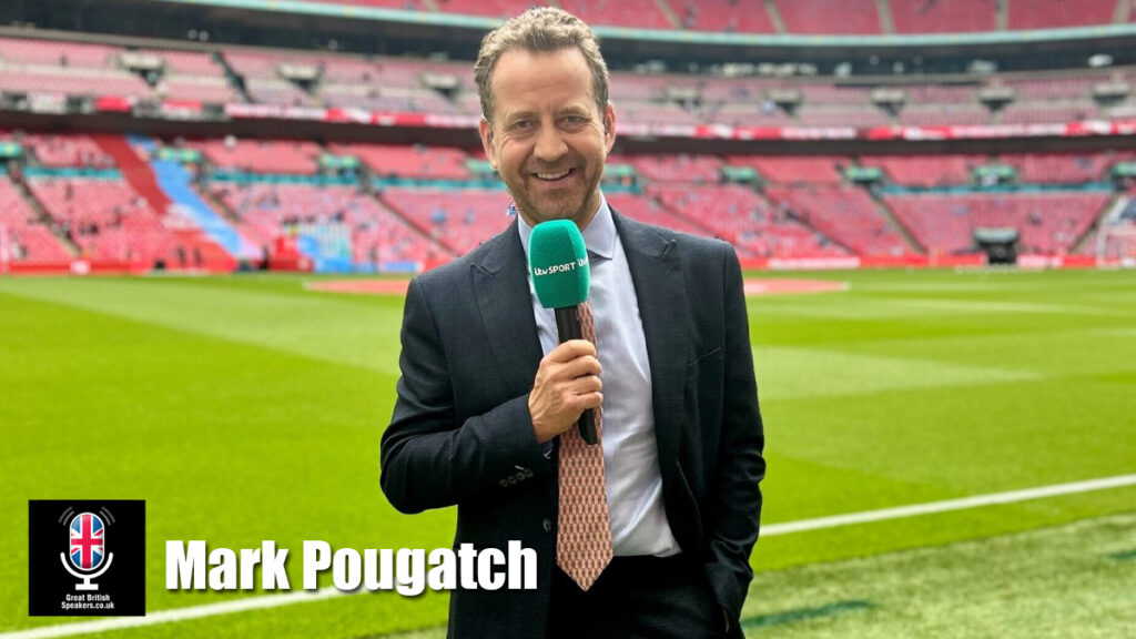 Mark Pougatch hire presenter speaker book at agent Great British Speakers.