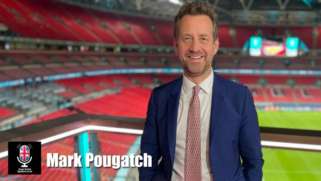Mark Pougatch hire presenter speaker book at agent Great British Speakers.